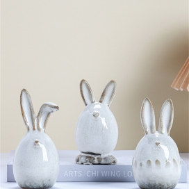 CERAMIC HOME DECORATION---RABBIT