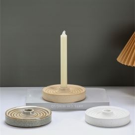CERAMIC CANDLEHOLDER