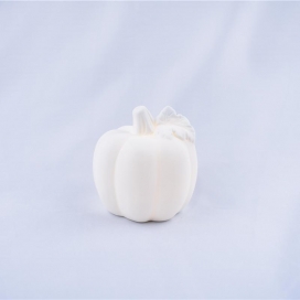 ceramic pumpkin white color