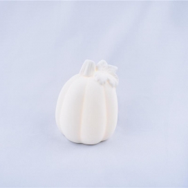 CERAMIC PUMPKIN WHITE COLOR