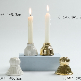 CERAMIC CANDLEHOLDER