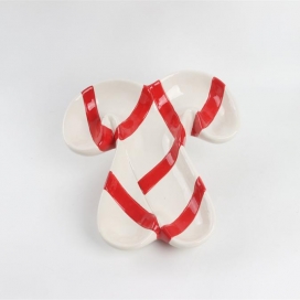 CERAMIC CHRISTMAS PLATE