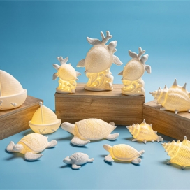 CERAMIC OCEAN DECOR WITH LED