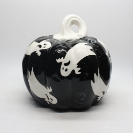 CERAMIC HALLOWEEN DECORATION PUMPKIN