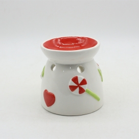 CERAMIC CHRISTMAS DECORATION TEALIGHT