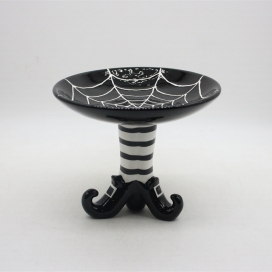 CERAMIC HALLOWEEN DECORATION STORAGE PLATE