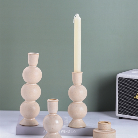 CERAMIC CANDLEHOLDER