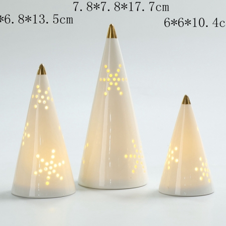 CERAMIC TREE WITH LED
