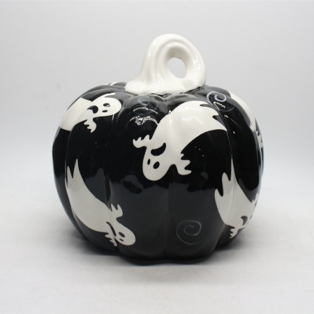 CERAMIC HALLOWEEN DECORATION PUMPKIN