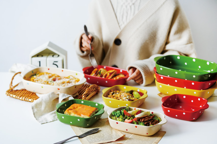 CERAMIC KITCHEN WARE SET---COLORFUL POT