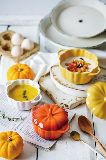 CERAMIC KITCHEN WARE SET---PUMPKIN